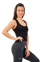 Damski podkoszulek Nebbia  Sporty Slim-Fit Crop Tank Top 422 black