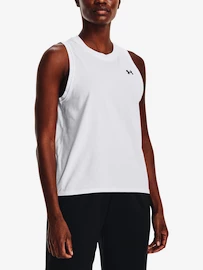 Damski podkoszulek Under Armour Essential Cttn Strch Tank-WHT