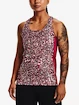 Damski podkoszulek Under Armour  Fly By Printed Tank-PNK