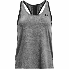 Damski podkoszulek Under Armour Knockout Mesh Back Tank Grey