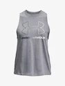 Damski podkoszulek Under Armour  Live Sportstyle Graphic Tank Steel Medium Heather Gray