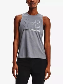 Damski podkoszulek Under Armour Live Sportstyle Graphic Tank Steel Medium Heather Gray