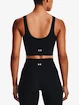 Damski podkoszulek Under Armour  Meridian Fitted Crop Tank-BLK