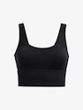 Damski podkoszulek Under Armour  Meridian Fitted Crop Tank-BLK