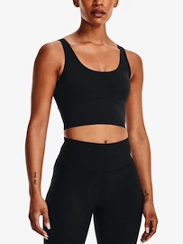 Damski podkoszulek Under Armour Meridian Fitted Crop Tank-BLK