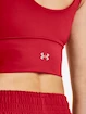 Damski podkoszulek Under Armour  Meridian Fitted Crop Tank-RED