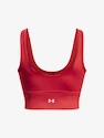 Damski podkoszulek Under Armour  Meridian Fitted Crop Tank-RED