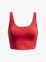 Damski podkoszulek Under Armour  Meridian Fitted Crop Tank-RED