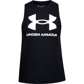 Damski podkoszulek Under Armour Sportstyle Graphic Tank Black