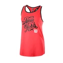 Damski podkoszulek Wilson  NYC Calligra Tech Tank Coral