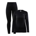 Damski zestaw termiczny Craft  Core Warm Baselayer black