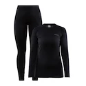 Damski zestaw termiczny Craft  Core Warm Baselayer black  XL