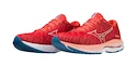 Damskie buty do biegania Mizuno  Wave Rider 26 Spiced Coral/Vaporous Gray/French Blue