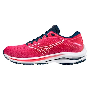 Damskie buty do biegania Mizuno  Wave Rider Wave Rider 25 / Phlox Pink / White / Gibraltor Sea  UK 5