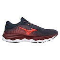 Damskie buty do biegania Mizuno  Wave Sky Wave Sky 5 / India Ink / Living Coral / Pomegranite  UK 5,5