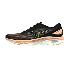 Damskie buty do biegania Mizuno Wave Ultima 15 Black / Mizuno Neo Lime / Apricot Ice