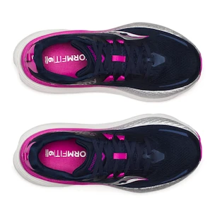 Damskie buty do biegania Saucony Hurricane 24 Navy/Fuchsia