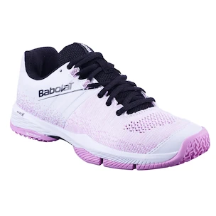 Damskie buty do padla Babolat  Sensa Women White/ Lilac