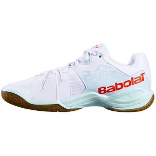 Damskie buty gimnastyczne Babolat  Shadow Spirit White/Light Blue  EUR 40,5