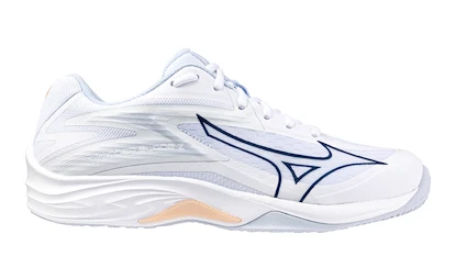 Damskie buty gimnastyczne Mizuno  THUNDER BLADE Z White/Navy Peony/Peach Parfait