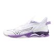 Damskie buty gimnastyczne Mizuno  Wave Mirage 5 White/Patrician Purple/Quince