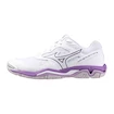 Damskie buty gimnastyczne Mizuno  Wave Phantom 3 White/Patrician Purple/Quince