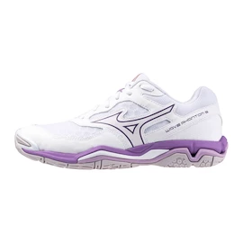 Damskie buty gimnastyczne Mizuno Wave Phantom 3 White/Patrician Purple/Quince