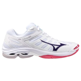 Damskie buty gimnastyczne Mizuno Wave VOLTAGE 2 W White/Violet Indigo