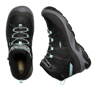 Damskie buty outdoorowe Keen Circadia Mid Polar Black/Cloud Blue