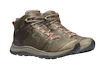 Damskie buty outdoorowe Keen Terradora II Ltr Mid Wp Brindle/Redwood