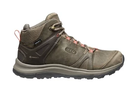 Damskie buty outdoorowe Keen Terradora II Ltr Mid Wp Brindle/Redwood