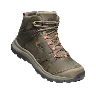 Damskie buty outdoorowe Keen Terradora II Ltr Mid Wp Brindle/Redwood