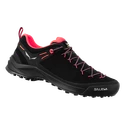 Damskie buty outdoorowe Salewa  WILDFIRE LEATHER Black/Fluo Coral