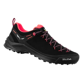 Damskie buty outdoorowe Salewa WILDFIRE LEATHER Black/Fluo Coral