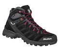 Damskie buty outdoorowe Salewa  WS Alp Mate Mid PTX Black Out/Virtual Pink