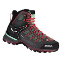 Damskie buty outdoorowe Salewa  WS MTN Trainer Lite Mid Gtx Feld Green/Fluo Coral