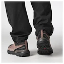 Damskie buty outdoorowe Salomon X Ultra 360 Leather Gore-Tex Cognac/Peppercorn/Black