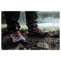 Damskie buty outdoorowe Salomon X Ultra 360 Leather Gore-Tex Cognac/Peppercorn/Black