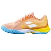 Damskie buty tenisowe Babolat Jet Mach 3 AC Women Coral/Gold Fusion