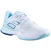 Damskie buty tenisowe Babolat Jet Mach 3 All Court Women White/Angel Blue