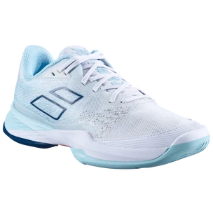 Damskie buty tenisowe Babolat Jet Mach 3 All Court Women White/Angel Blue