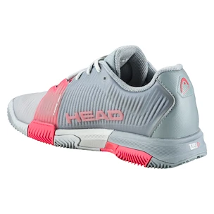 Damskie buty tenisowe Head Revolt Pro 4.0 Clay Grey/Coral