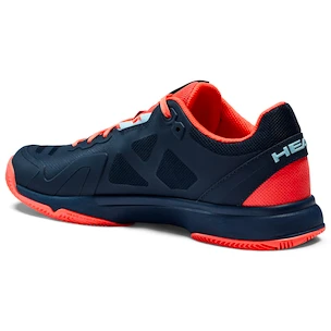 Damskie buty tenisowe Head Sprint Team 3.0 Clay Navy/Red