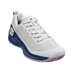 Damskie buty tenisowe Wilson Rush Pro 4.5 Clay W White/Ensign Blue