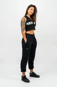 Damskie dresy Nebbia GYM TIME Oversized Joggers With Pockets black