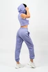 Damskie dresy Nebbia GYM TIME Oversized Joggers With Pockets purple