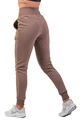 Damskie dresy Nebbia  High-Waist Loose Fit Sweatpants "Feeling Good" 409 brown