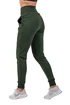 Damskie dresy Nebbia  High-Waist Loose Fit Sweatpants "Feeling Good" 409 dark green