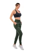 Damskie dresy Nebbia  High-Waist Loose Fit Sweatpants "Feeling Good" 409 dark green