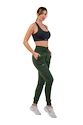 Damskie dresy Nebbia  High-Waist Loose Fit Sweatpants "Feeling Good" 409 dark green XS